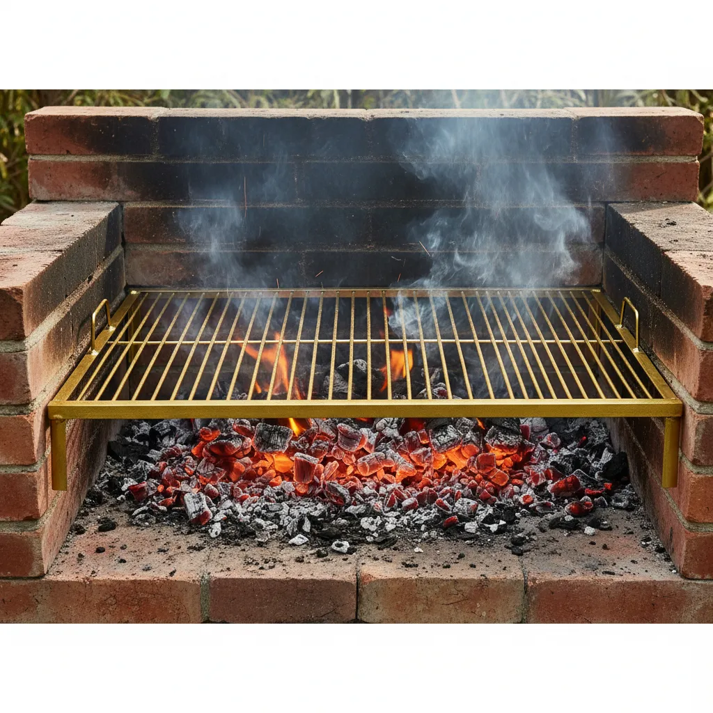 Parrilla Fija de Hierro Macizo