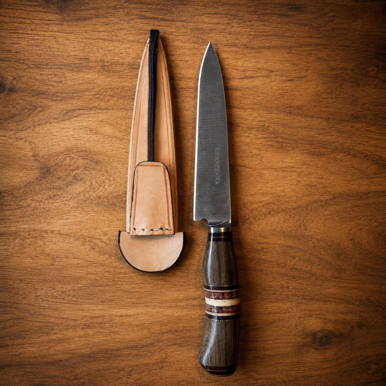 Cuchillo Pampeana 14cm Tostado