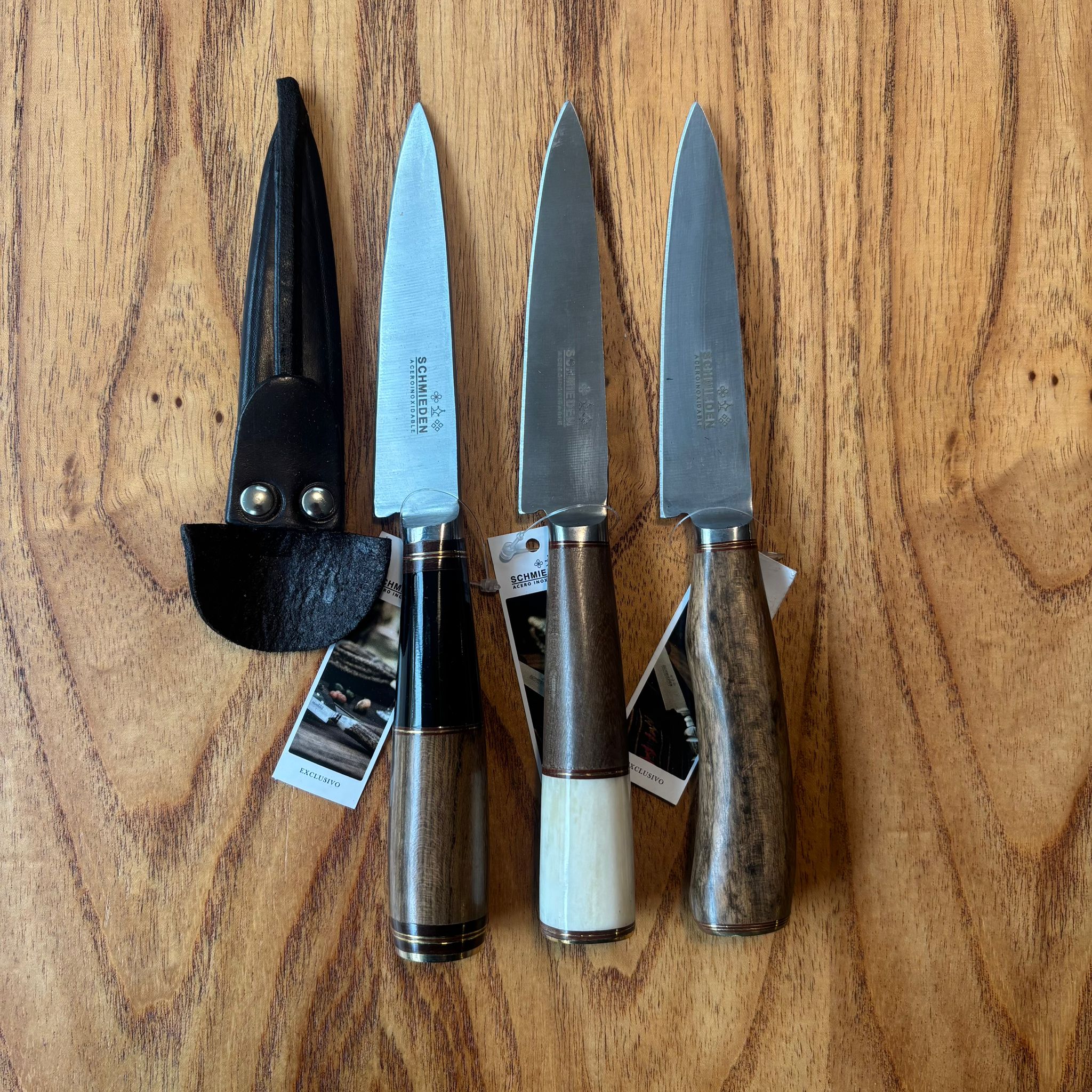 Cuchillo 12cm Madera y Ciervo