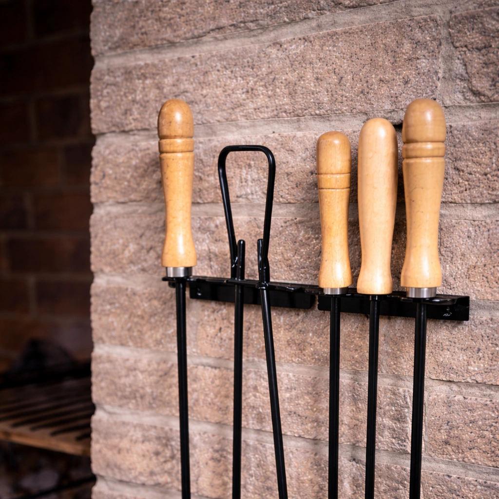 Soporte de Pared para Kit Parrillero
