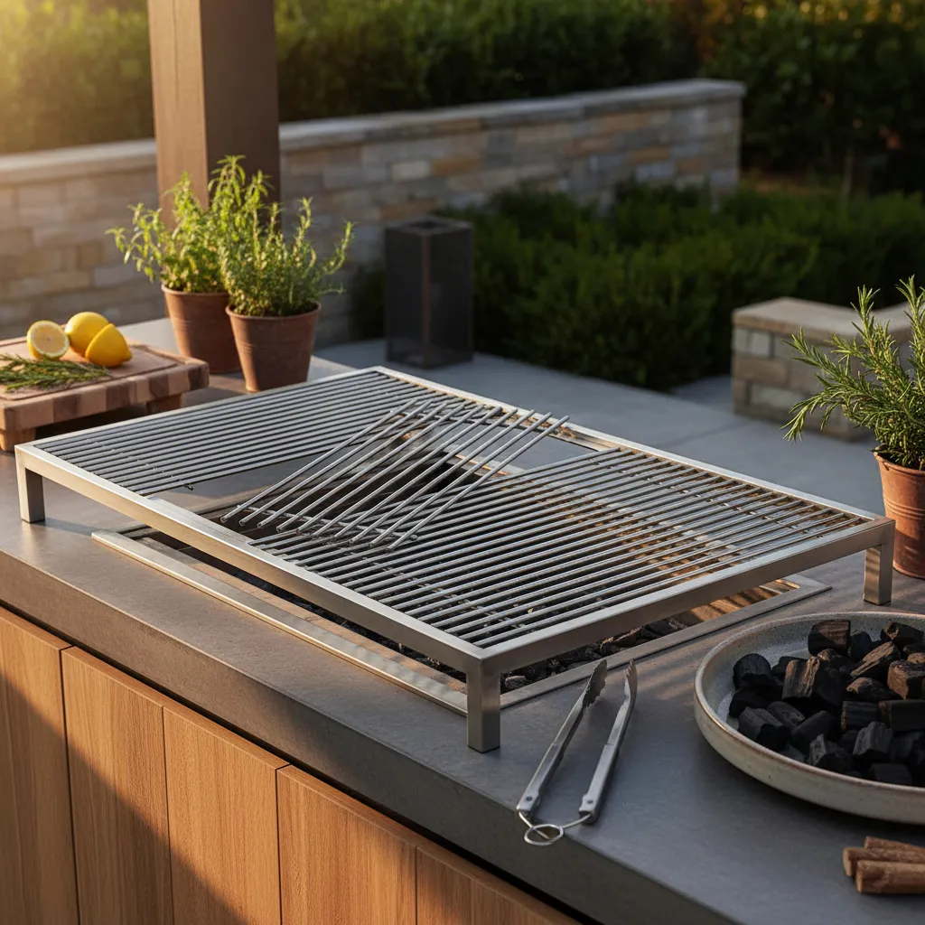 Parrilla Modular de Acero Inoxidable