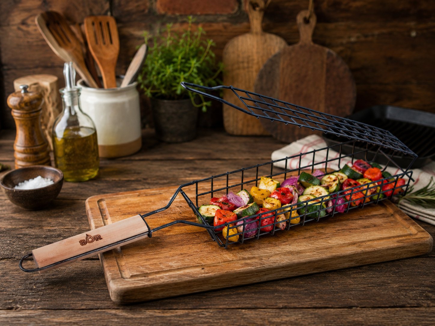 Grillero chico 36x10cm