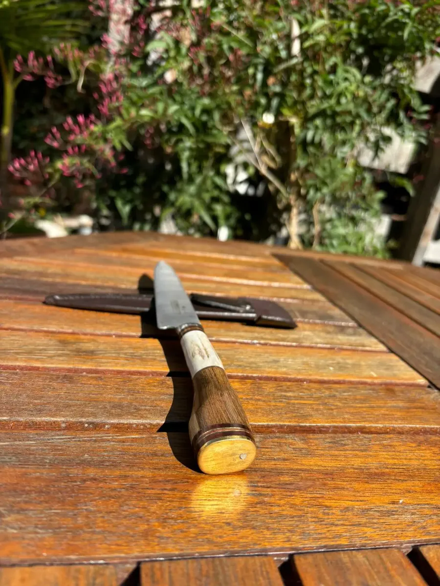 Cuchillo Madera Y Ciervo 14cm
