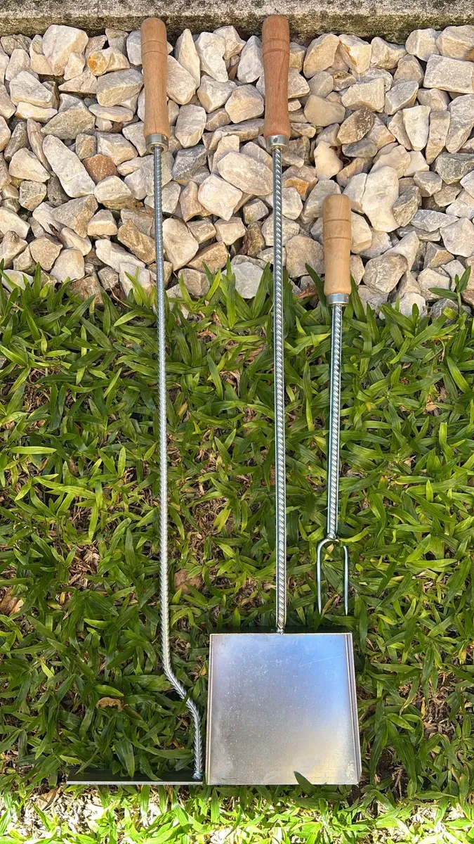 Kit Parrillero Cincado x 3 Piezas