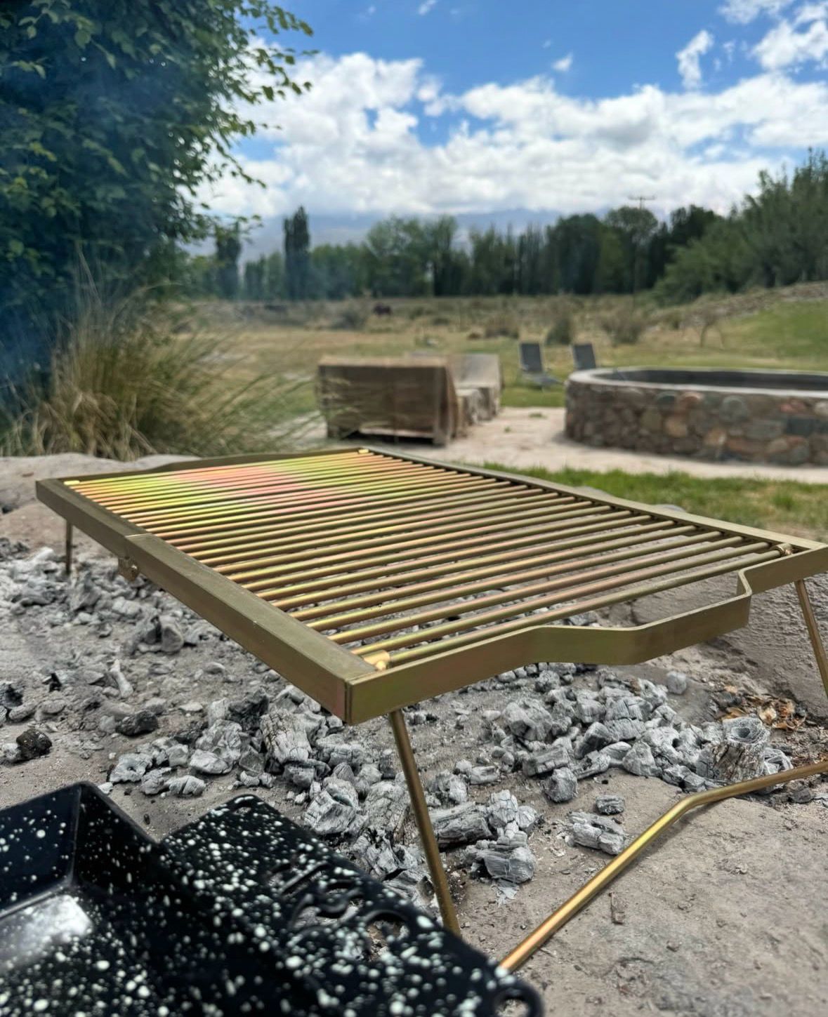 Parrilla Plegable Portátil