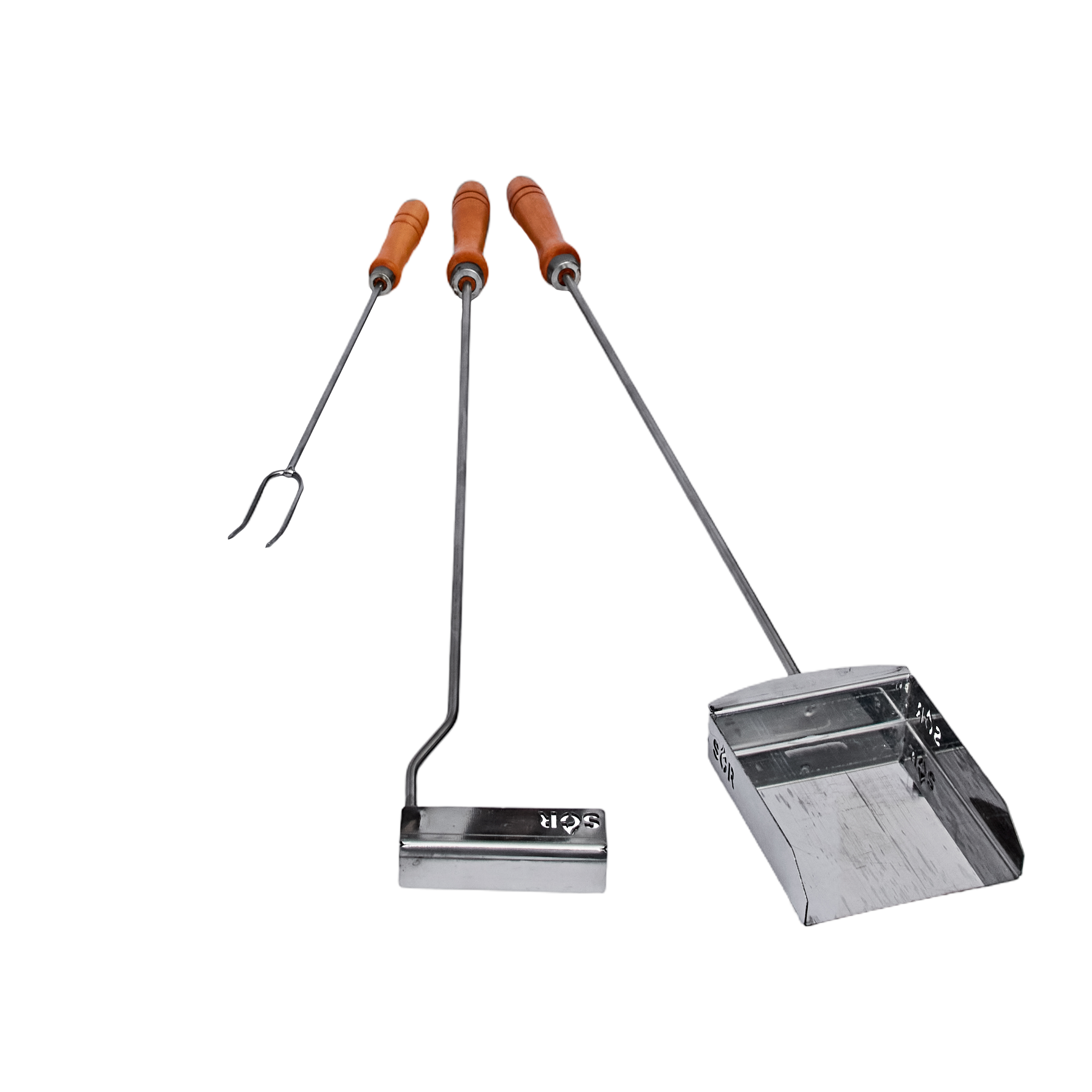 Kit Parrillero Acero Inoxidable 304 x 3 Piezas